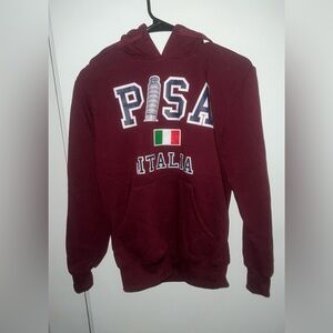 Burgundy sweater